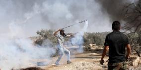 صور: إصابات بالرصاص والاختناق بمواجهات مع الاحتلال في بيتا وبيت دجن