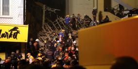 تركيا: 13 إصابة و10 مفقودين جراء انهيار مبنى