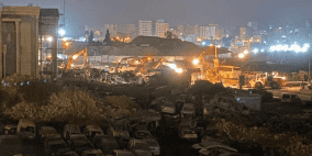 الاحتلال يهدم 3 منشآت قرب حاجز قلنديا