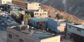 الاحتلال يهدم منزلا في منطقة "واد الحمص" جنوب القدس