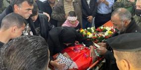 تشييع جثمان الشهيد الفتى أمجد أبو سلطان في بيت لحم