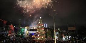 بلدية رام الله تؤجل حفل إنارة شجرة الميلاد ليوم غد الاثنين