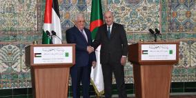 الجزائر تعلن تقديم 100 مليون دولار لدعم ميزانية فلسطين