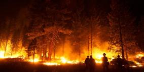 حريق كاليفورنيا الضخم: اتهام رجل وابنه بإضرام النار