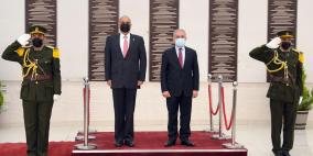 رئيس الوزراء يستقبل نظيره الأردني في رام الله