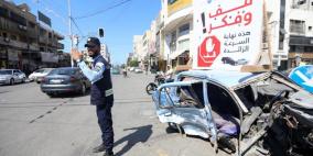 غزة: وفاة و27 إصابة بحوادث مرورية خلال الأسبوع الماضي