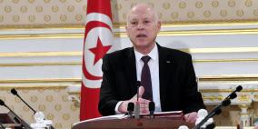 الرئيس التونسي يعلن عن حل البرلمان