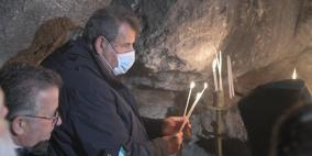 رام الله: افتتاح مشروع ترميم الفسيفساء في كنيسة الروم الأرثوذكس