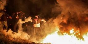 بالفيديو والصور: إصابات بمواجهات مع الاحتلال في نابلس وطولكرم وجنين