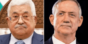 تفاصيل لقاء الرئيس عباس مع وزير الجيش الإسرائيلي