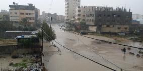 صور: أضرار مادية بالمنازل والممتلكات في غزة بسبب الأمطار