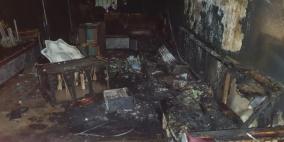 اندلع بسبب مدفأة.. 9 إصابات جراء حريق منزل في بيت حنينا