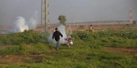 الاحتلال يطلق قنابل الغاز شرق خان يونس