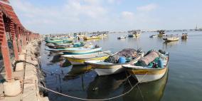 غرق مركب صيد قبالة سواحل غزة