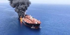 فيديو: انفجار وحريق مدمر على متن سفينة نفطية قبالة نيجيريا
