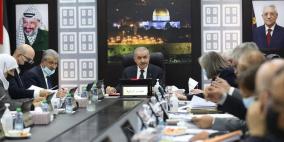 قرارات مجلس الوزراء الفلسطيني في جلسته الأسبوعية