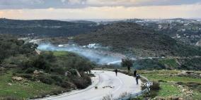 الاحتلال يقتحم دير غسانة ويقوم بعمليات تمشيط للأراضي الزراعية