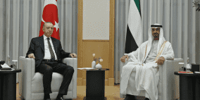 أردوغان يصل أبوظبي الإمارات في أول زيارة منذ 10 سنوات