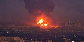 مصرع 9 أشخاص في انفجار ناتج عن تسرب للغاز جنوب طهران