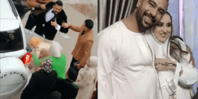 فيديو لاعتداء عريس على عروسه وهي بفستان الزفاف يثير غضبا في مصر