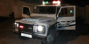 الأمن الوقائي يقبض على متهمين بحرق سيارة لبلدية رام الله