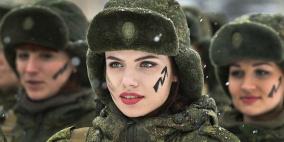 صور.. مسابقة روسية لأجمل مقاتلة في الجيش