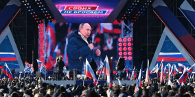 بوتن يخاطب الجماهير وجها لوجه.. ويكشف سبب الحرب!