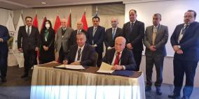 توقيع اتفاقية تأسيس مجلس أعمال فلسطيني يوناني مشترك