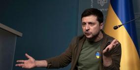 زيلينسكي يكشف المساحة التي تسيطر عليها روسيا في أوكرانيا