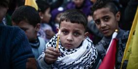 في يوم الطفل.. حوالي نصف المجتمع الفلسطيني من الأطفال