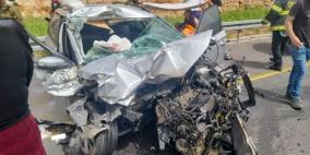 4 إصابات إحداها خطيرة في حادث طرق قرب عيلبون