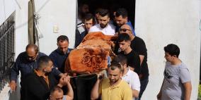 جماهير بيت لحم تشيع جثمان الشهيدة غادة سباتين