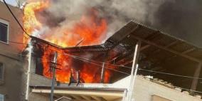 إصابة حرجة جرّاء حريق اندلع بمنزل في مجد الكروم