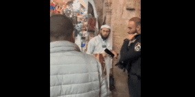 بالفيديو: ضبط مستوطن متنكر بزي إسلامي أثناء محاولته الدخول للأقصى