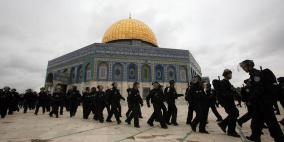 "فتح": الاحتلال يسعى لتقسيم المسجد الأقصى وجر المنطقة لحرب دينية