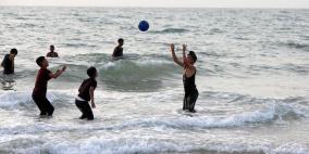 جودة البيئة: 70% من بحر غزة آمن للسباحة