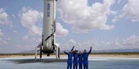 "بلو أوريجن" تحدد الرحلة السياحية السادسة إلى الفضاء