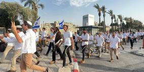 شاهد: مسيرات استفزازية للمستوطنين بالقدس عشية "مسيرة الأعلام"