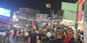 مسيرات أعلام فلسطينية في قرى وبلدات جنين إسنادا للقدس