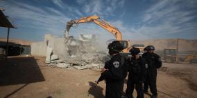 الاحتلال يسلم 10 إخطارات لوقف العمل والبناء في مردا شمال سلفيت