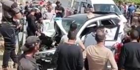 وفاة وعدة إصابات بينها خطيرة بحادث سير مروع شمال الخليل