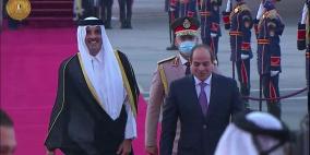 صور: أمير قطر يلتقي السيسي بعد سنوات من القطيعة