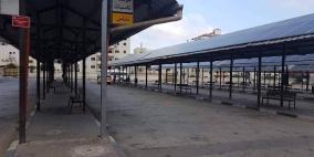 صور: اضراب النقل العام يعمُّ محافظات الضفة الغربية