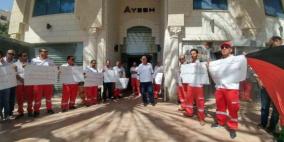 نقابة الإسعاف والطوارئ في الهلال الأحمر تعلن التصعيد النقابي