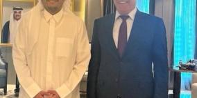 الشيخ يلتقي نائب رئيس الوزراء وزير الخارجية القطري 