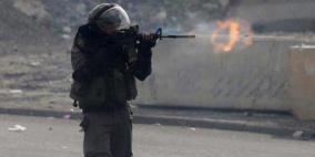 إصابة بالرصاص والعشرات بالاختناق بمواجهات مع الاحتلال في رام الله