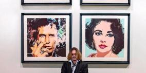 جوني ديب يبيع لوحاته بـ3.6 مليون دولار