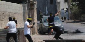 4 إصابات خلال قمع الاحتلال مسيرة كفر قدوم شرق قلقيلية