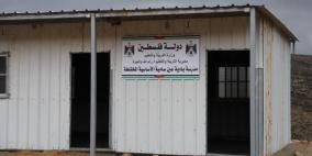 قرار إسرائيلي بهدم مدرسة تجمع عين سامية البدوي شرق رام الله