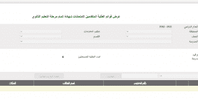 رابط ارقام جلوس طلبة الشهادة الثانوية 2022 في ليبيا 